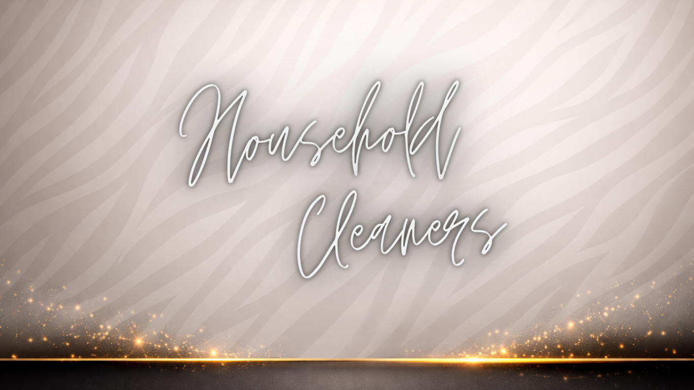 Household Cleaners