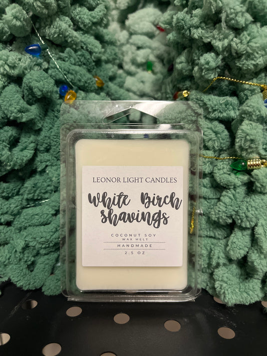 White Birch Shavings Wax Melt